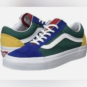 Boy's Van's Yacht Club Blue Sneakers